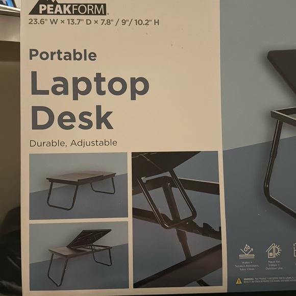 Set of 2 Portable Laptop Stand / Desk - Picture 3 of 5